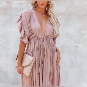 Flawless Anika bubble Boho Maxi Dress